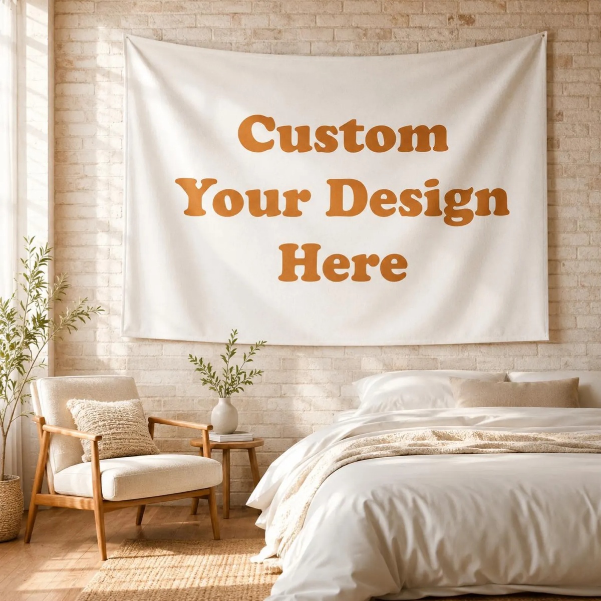 Home Textiles & Decorations - พรมแขวนผนังแบบสั่งทำพิเศษ—ของตกแต่งบ้านที่มีเอกลักษณ์ เหมาะสำหรับวันเกิด งานแต่งงาน ฮาโลวีน คริสต์มาส และงานปาร์ตี้