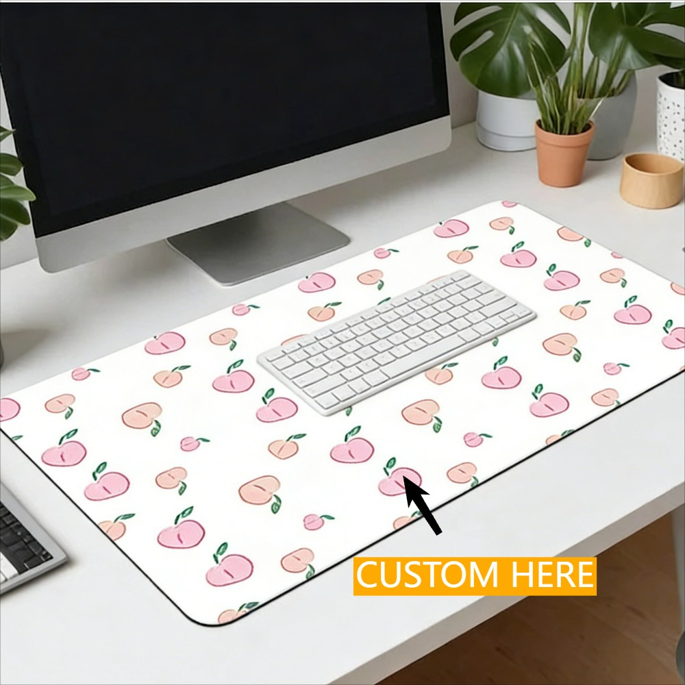 Home Textiles & Decorations - แผ่นรองเมาส์แบบกำหนดเอง 1 ชิ้นพร้อมรูปภาพ - แผ่นรองโต๊ะแบบปรับแต่งได้สำหรับแล็ปท็อป เหมาะสำหรับสำนักงาน