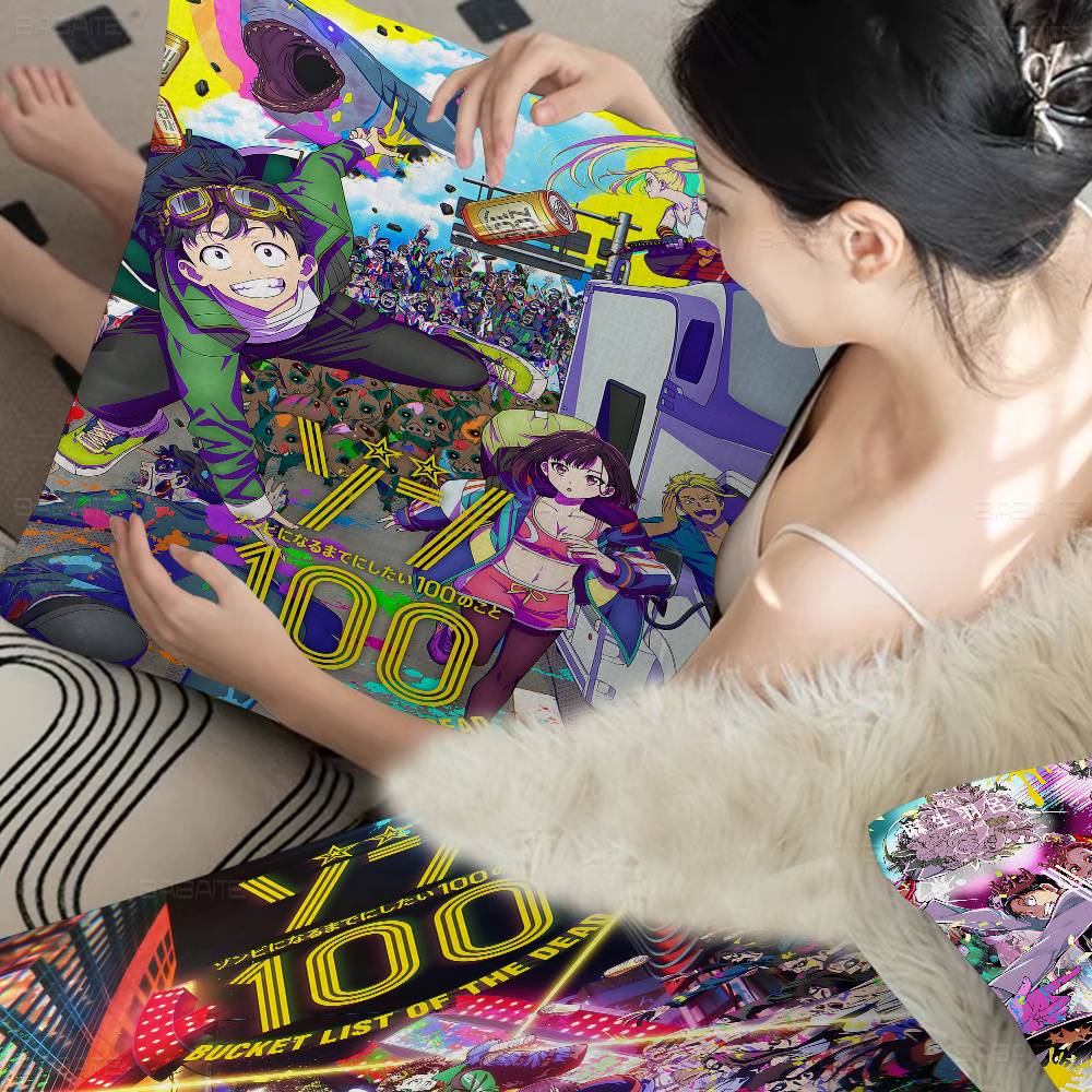 Home Textiles List - ปลอกหมอนอนิเมะ Z-Zom 100 Bucket List of
