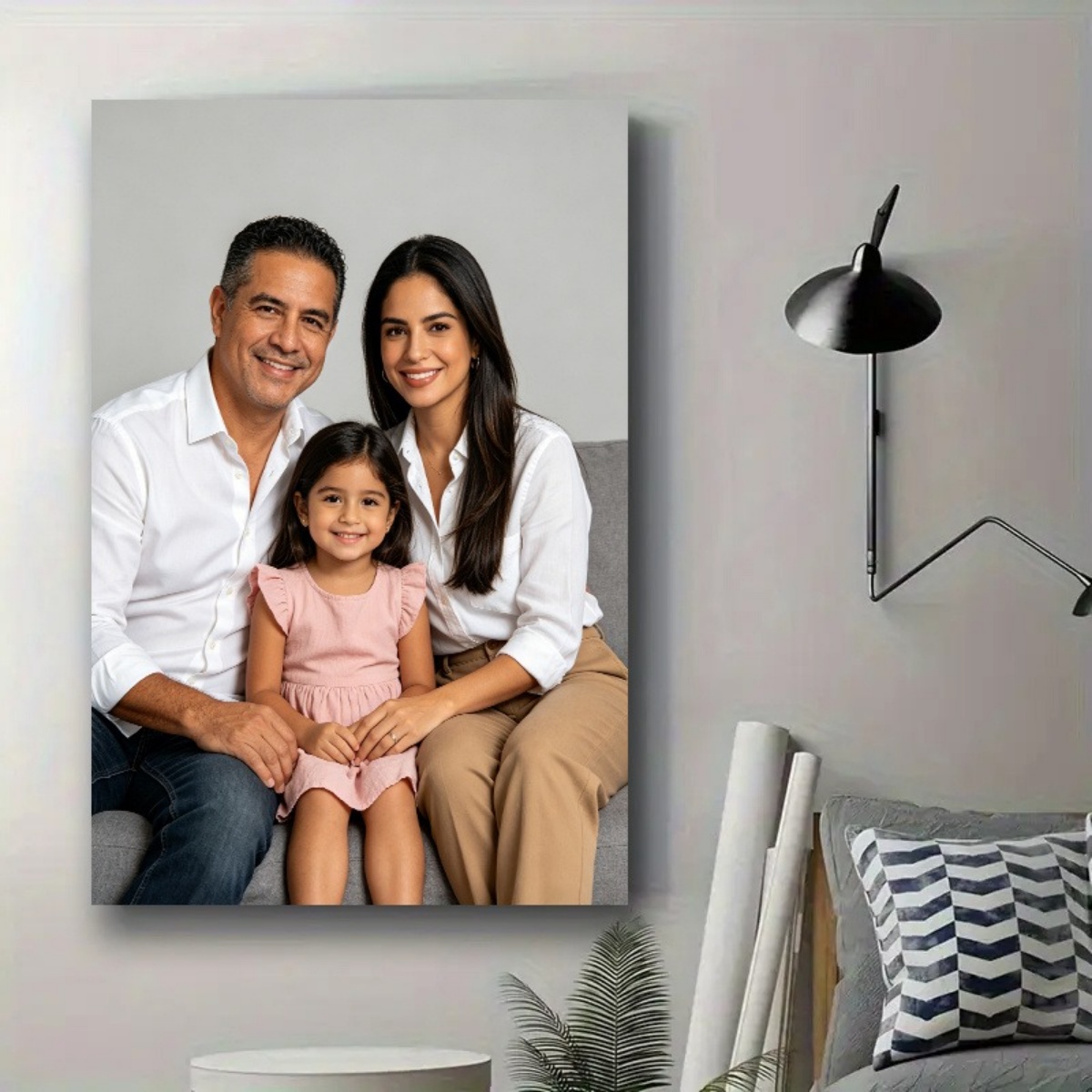 งานศิลปะติดผนังที่ปรับแต่งได้— - Home Textiles & Decorations บทวิจารณ์และราคา
