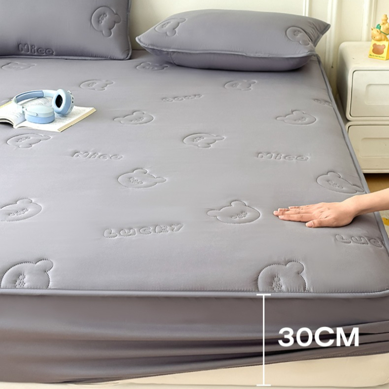 ผ้าปูที่นอนแบบยืดได้ขนาดควีนไซ - Mattress Protector Waterproof บทวิจารณ์และราคา