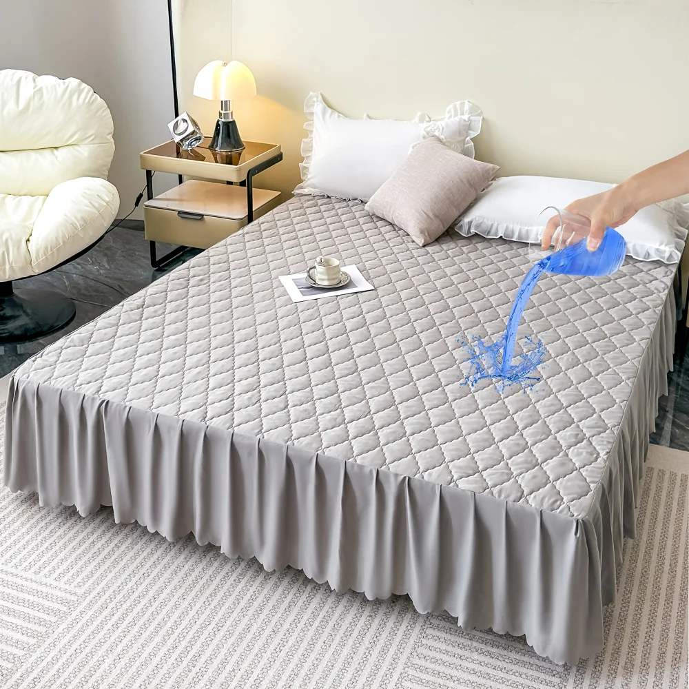 ผ้าคลุมเตียงกันน้ำแบบเย็บติดกั - Mattress Protector Waterproof บทวิจารณ์และราคา