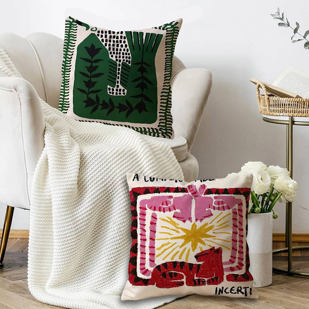 ปลอกหมอนอิงลายงูเสือดาวอียิปต์ - Home Textiles Egypt บทวิจารณ์และราคา