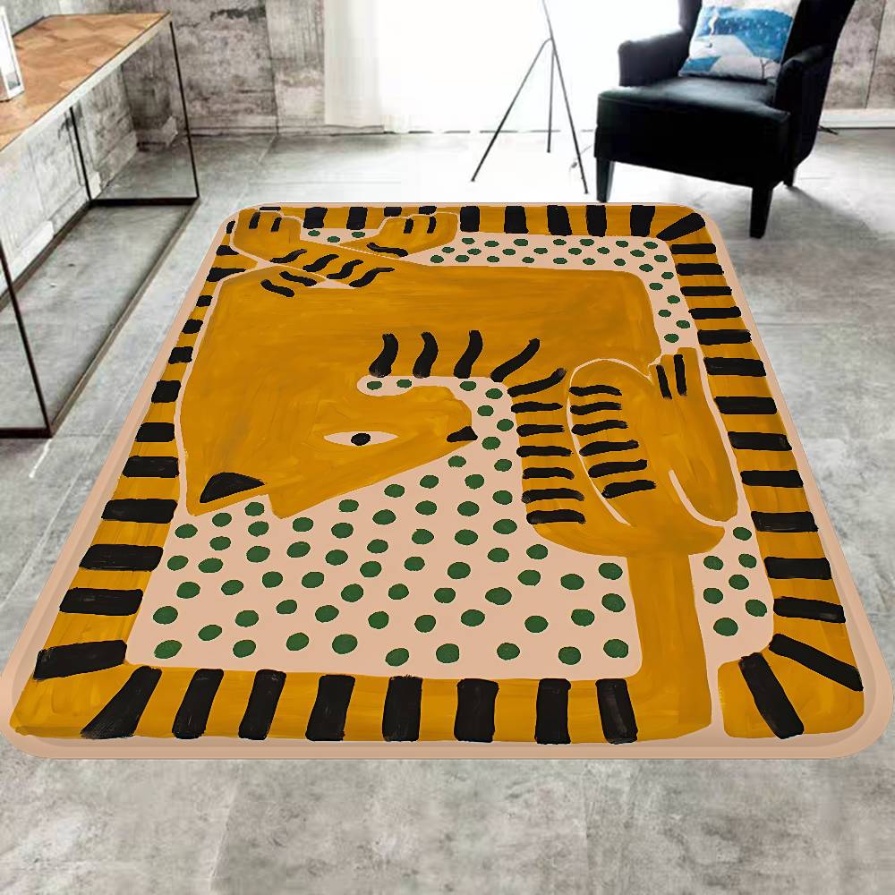 พรมเช็ดเท้าลายเสือดาวอียิปต์โบ - Home Textiles Egypt บทวิจารณ์และราคา