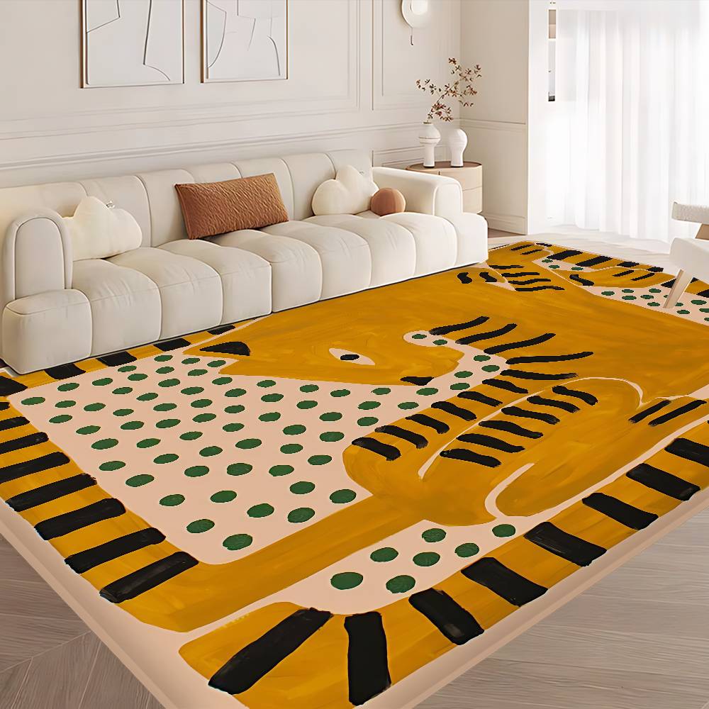 พรมเช็ดเท้าลายเสือดาวอียิปต์โบ - Home Textiles Egypt บทวิจารณ์และราคา