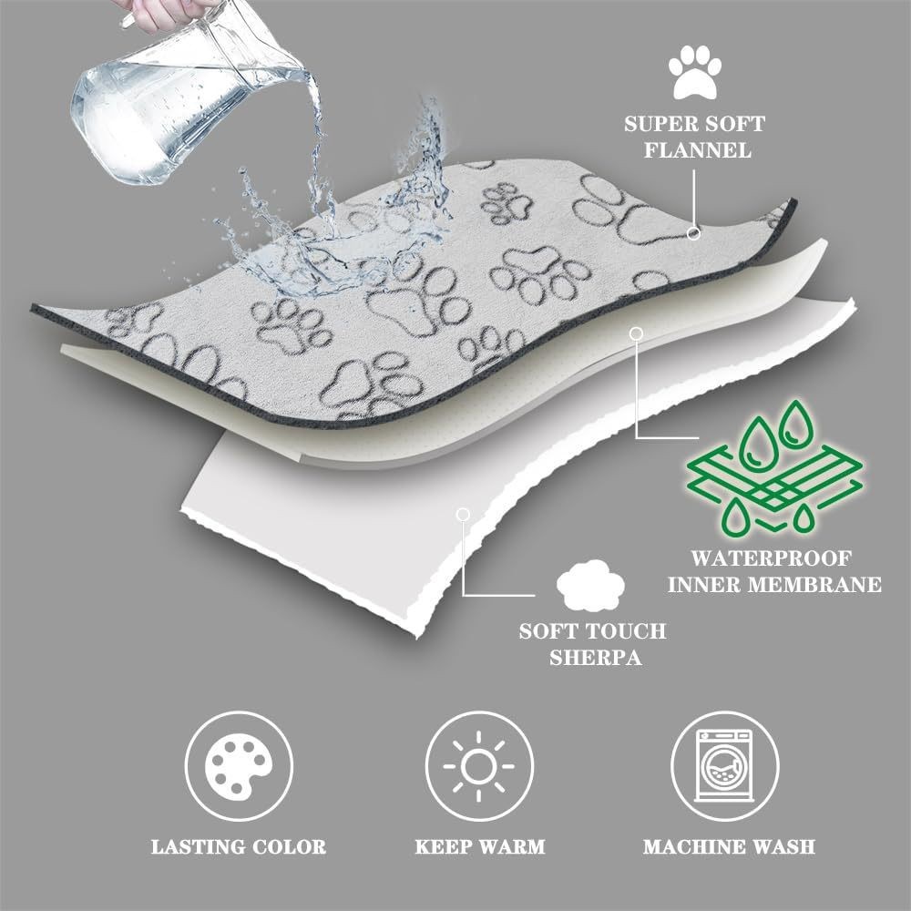 ผ้าห่มสัตว์เลี้ยงกันน้ำ ผ้าฟลา - Mattress Protector Waterproof บทวิจารณ์และราคา
