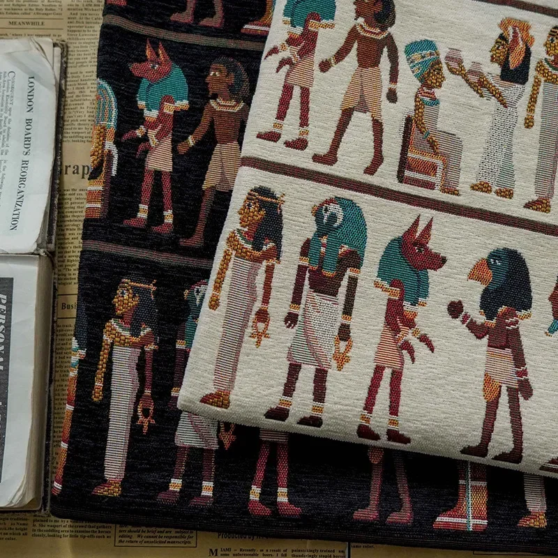 ผ้าแจ็คการ์ดย้อมสีสไตล์ชาติพัน - Home Textiles Egypt บทวิจารณ์และราคา