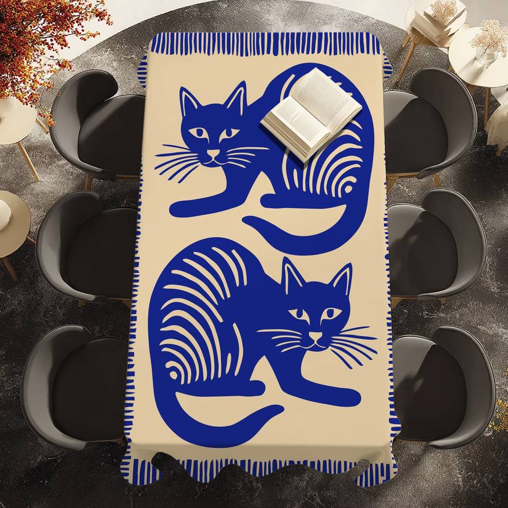 ผ้าปูโต๊ะลายเสือดาวอียิปต์โบรา - Home Textiles Egypt บทวิจารณ์และราคา
